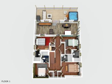 Accurate 3-D Model of Basement Level