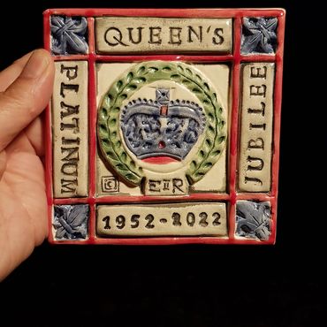 Commemorative Tile for Queen's Platinum Jubilee