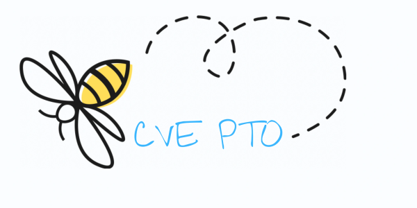 Logo with bee and text CVE PTO.