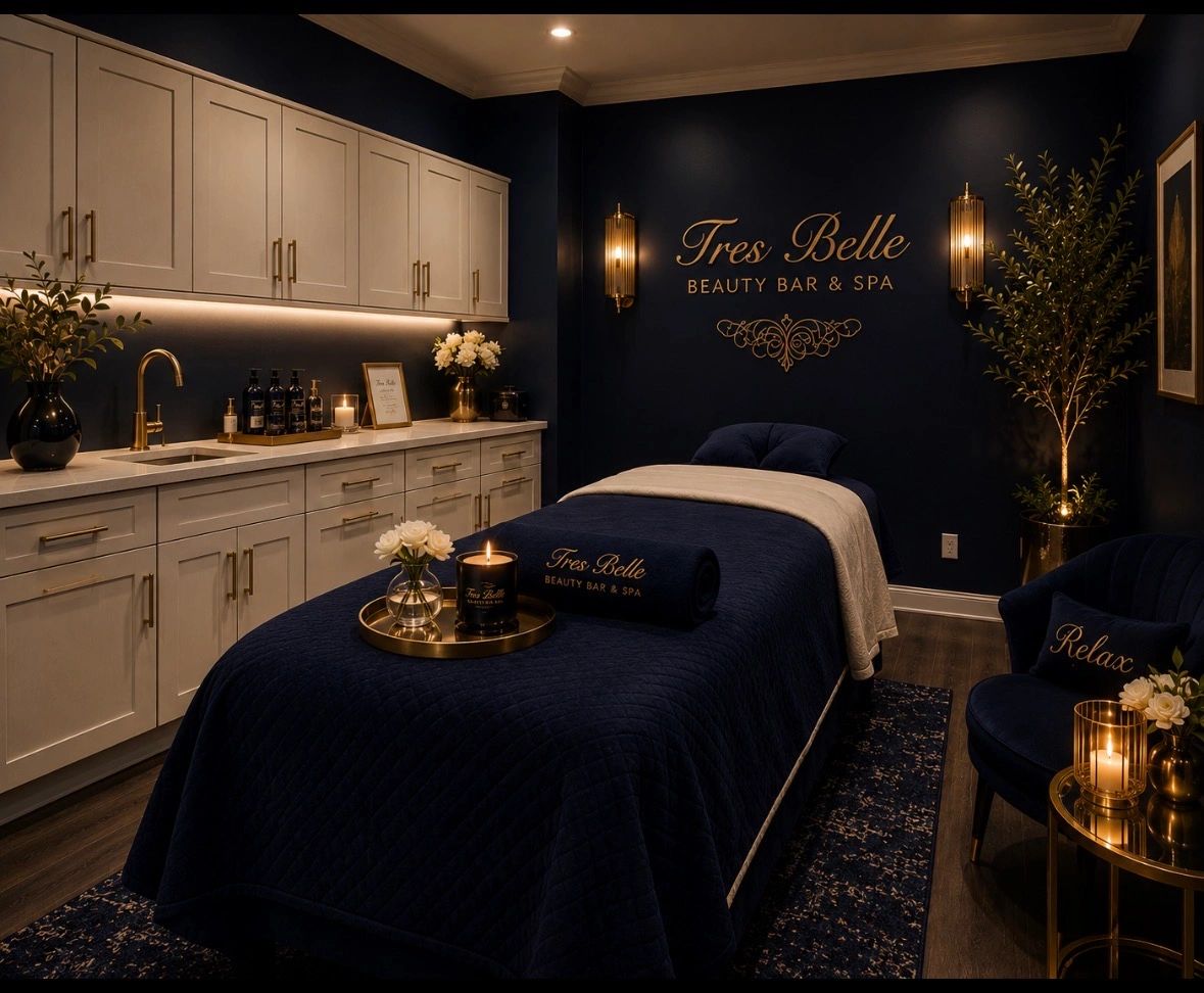 Tres’ Belle Beauty Bar & Spa LLC - Logo