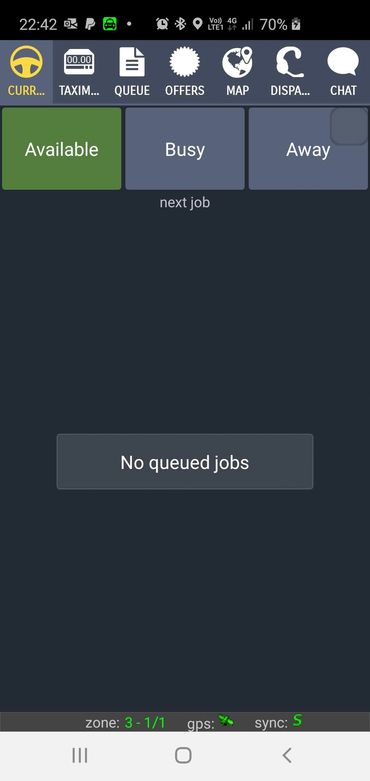 Taxicaller drivers app