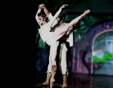 A zombie ballet adagio