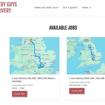 Self Employed driver jobs | Regular courier work for owner drivers