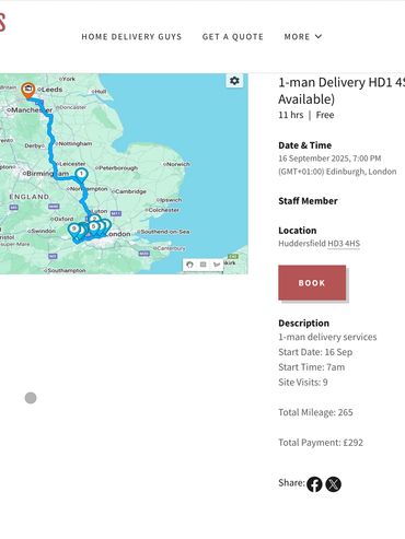 Luton van driver jobs | Regular courier jobs