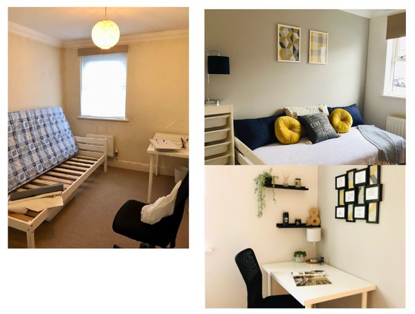 Guest room transformation