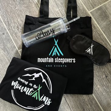 Sleepover favor packages