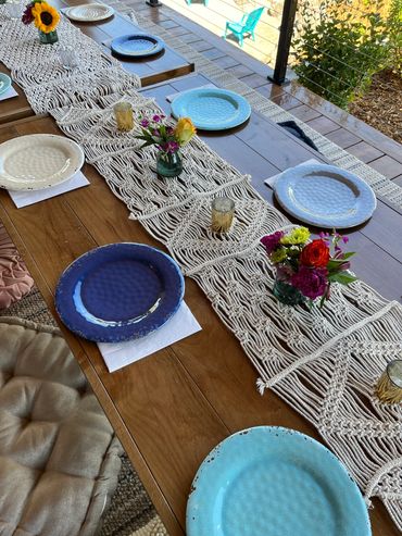 boho table, sweet 16, bozeman party, birthday, kids, event rentals, bozeman events