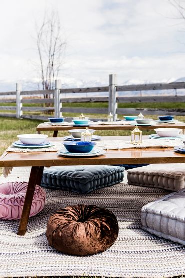 Bozeman Events, Outdoor Tables, Table Rentals, Tea Party, Sleepover Ideas, Bohemian Party, Birthdays