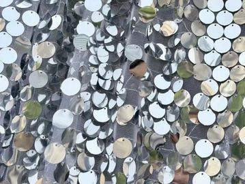 BACKDROP 20 - DRAPE SEQUIN SILVER