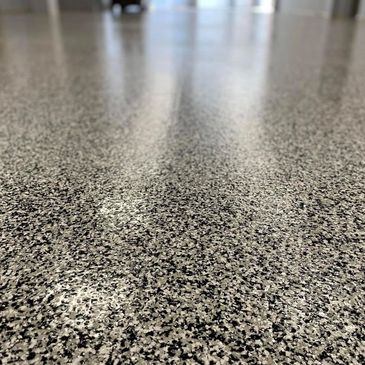 Modern concrete floor