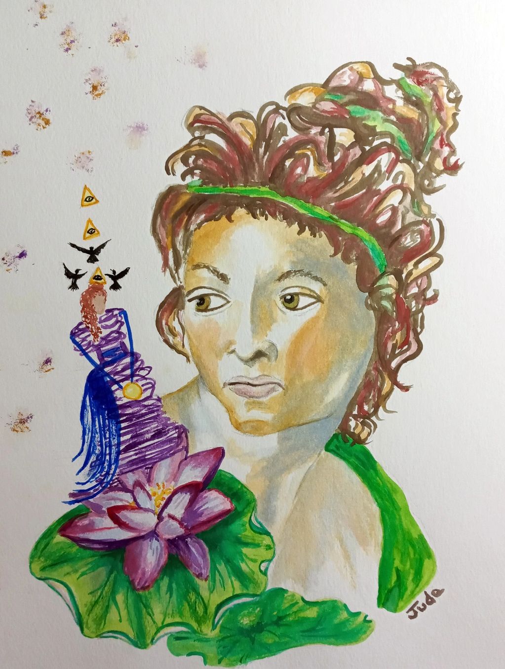 Italia II: Contemplating, Judy Bragg Pardo, Jude, spiritual, visionary, surreal