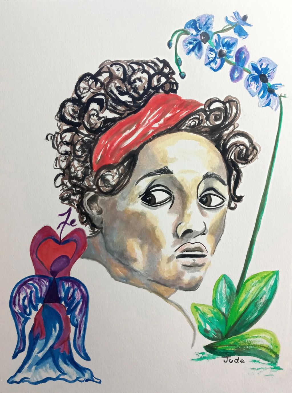 Italia II: The Vision, Judy Bragg Pardo, Jude, spiritual, visionary, surreal