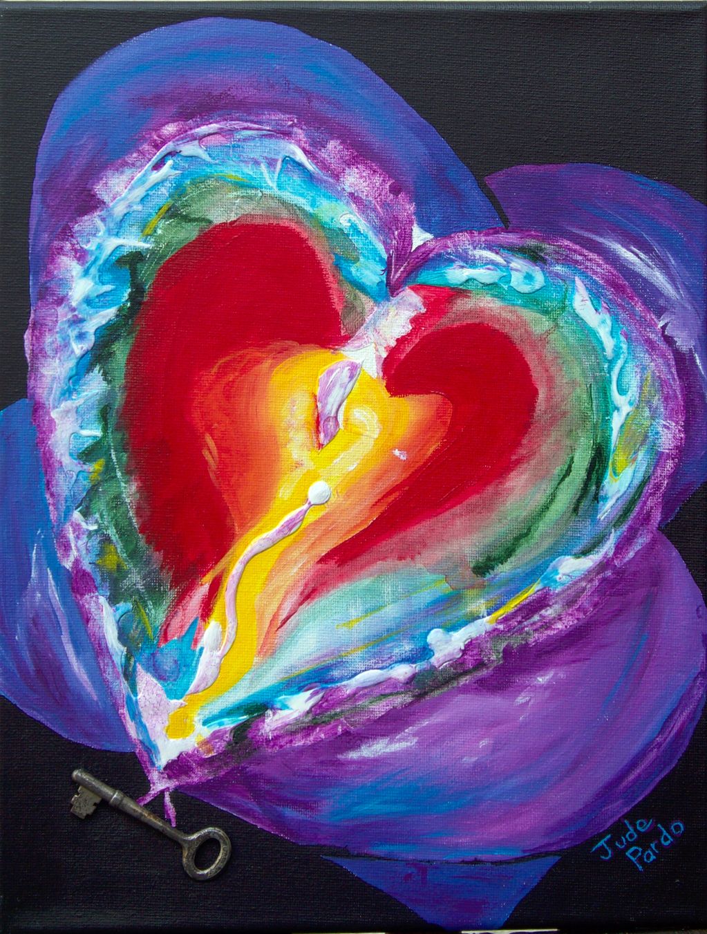 The Key, Judy Bragg Pardo, Jude, key, heart, spiritual, visionary