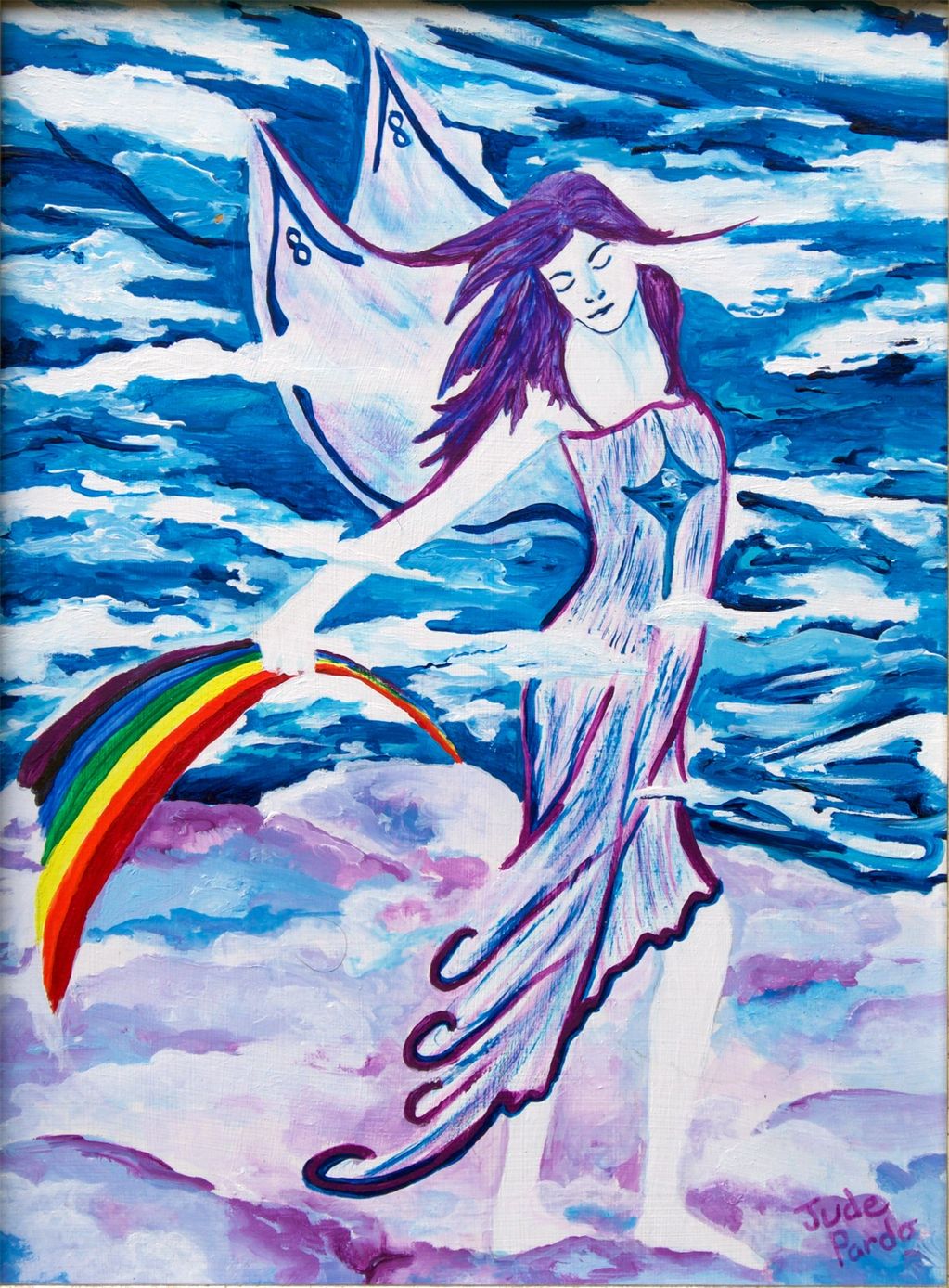 Element: Wind Goddess, wind, air, Judy Bragg Pardo, Jude, fairy, spiritual, visionary
