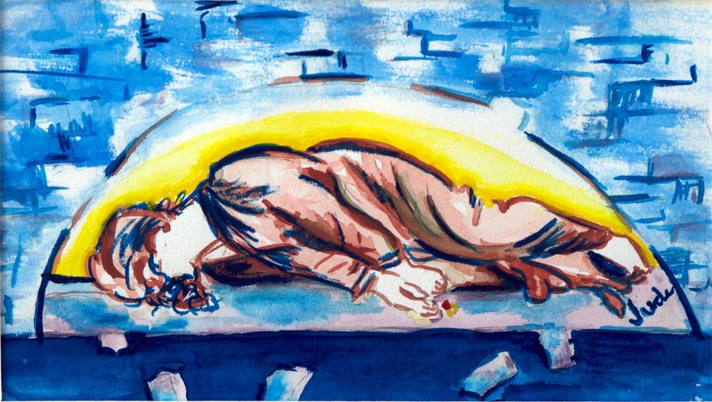 Italia: Catacomb, Dreamstate, Judy Bragg Pardo, Jude, spiritual, visionary, surreal, catacomb, dream