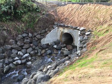 Culvert design and catchment analysis.