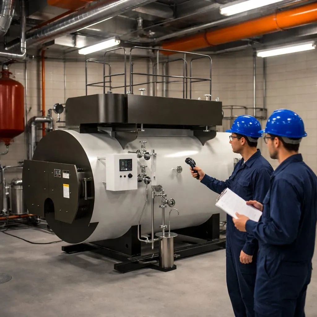 Inspección de calderas.