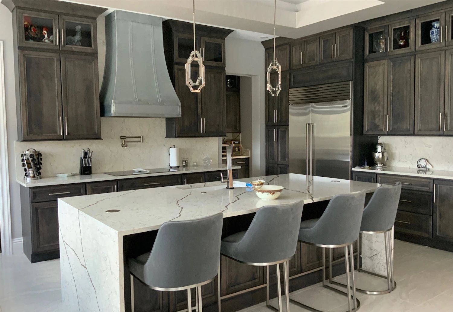 Elements of Design grey kitchen