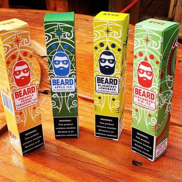 Beard Vape by Ryse Disposable Pod Device
With the pocket-friendly, on-the-go disposable device tren