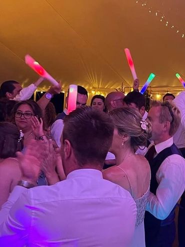 Marquee wedding. They had Set you free by N-trance as their 1st dance. Big night!