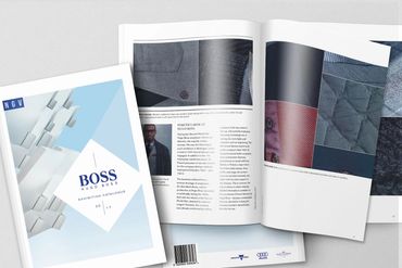 Hugo Boss Exhibition Magazine Concept