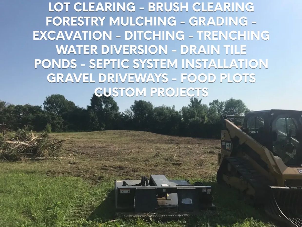 Forestry Mulching Lot Clearing Brush Clearing Grading