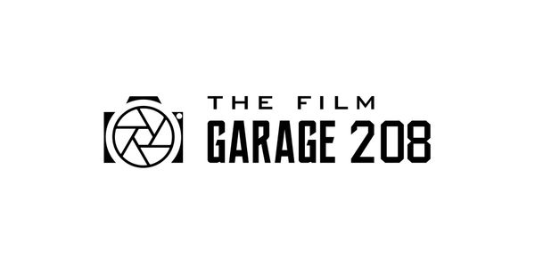 The Film Garage 208 official business logo. Company located in Idaho Falls, ID.