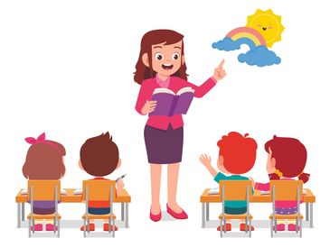 Dedicated educators teaching early childhood development programs