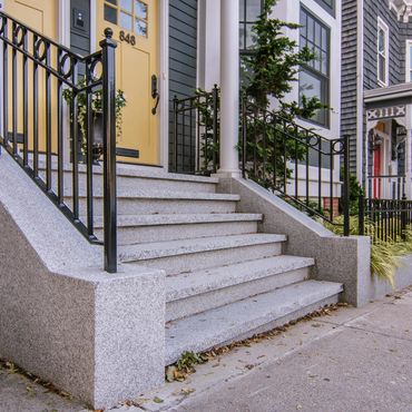 Granite steps
