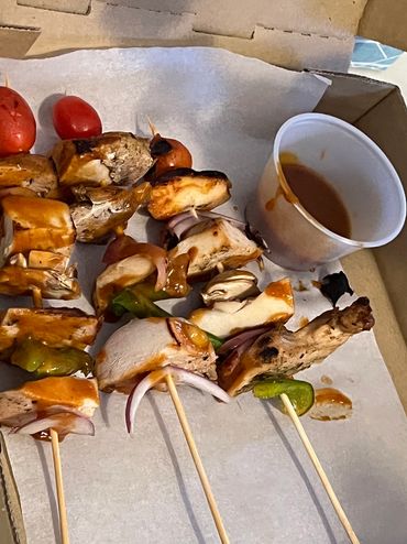 Puerto Rican Skewers