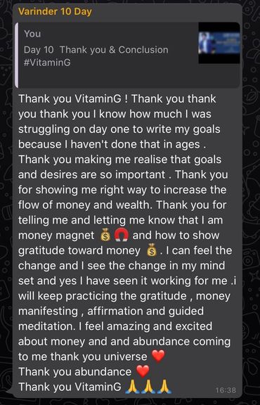 #CLIENTREVIEW #LAWOFATTRACTION #MONEY #ABUNDANCE #WEALTH