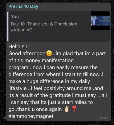 #CLIENTREVIEW #LAWOFATTRACTION #MONEY #ABUNDANCE #WEALTH