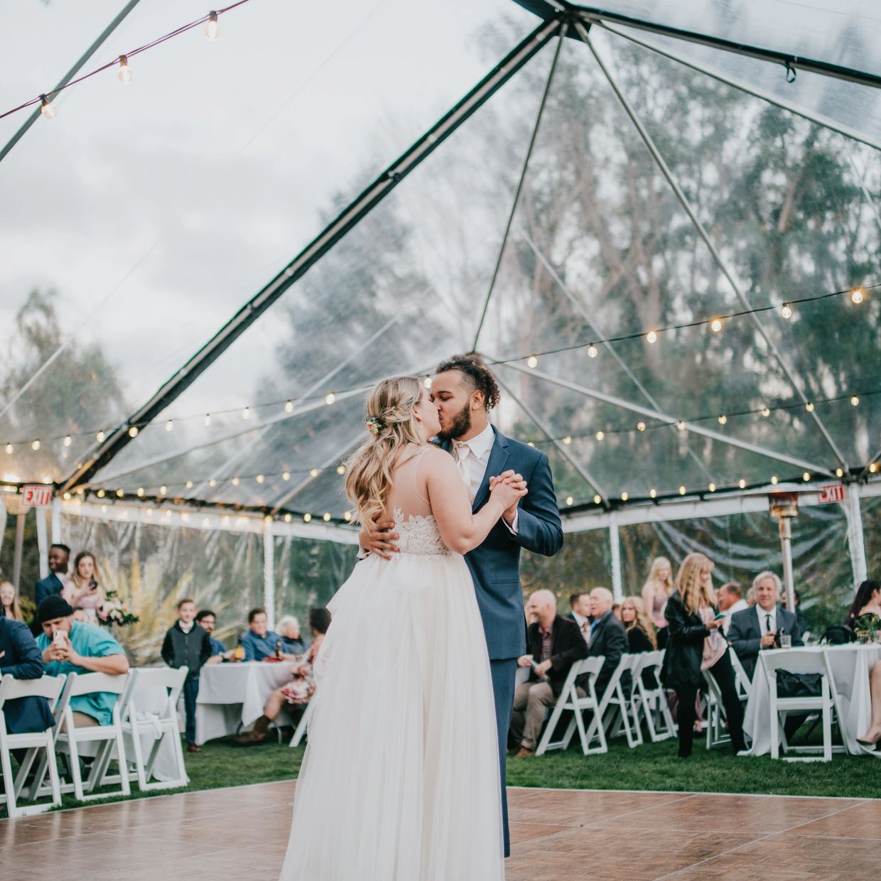 Staging of a wedding dance