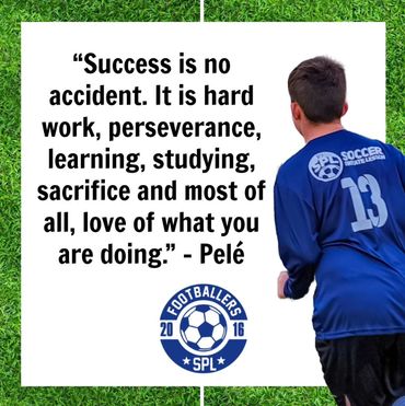 SPL player running during a soccer training drill on a Sunday night soccer group.