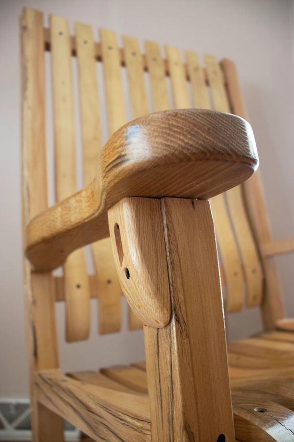 Rocking chair craftsmanship