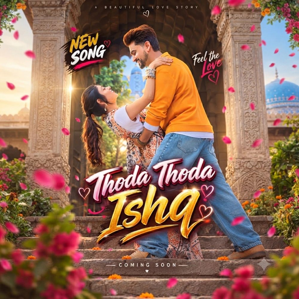 Upcoming Video song Title- Thoda Thoda Ishq
Produced by perfecctio entertainment.
Releasing soon.