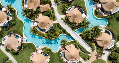 Luxury beach resort vacation with ocean view and relaxing atmosphere