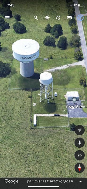 Southside Amateur Radio Club Repeater and location utilized by Cass County Missouri ARES during exer