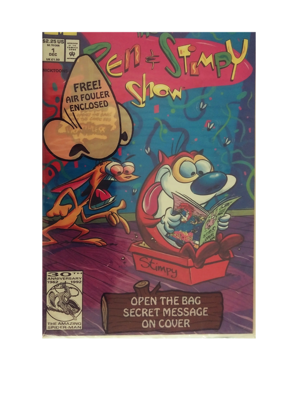 Ren & Stimpy Comic zbook #1 from the 1990's