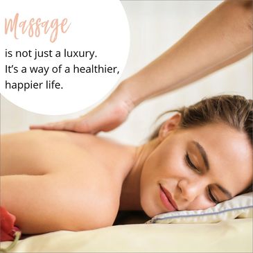 woman being massaged