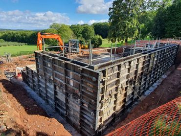 concrete bunker construction