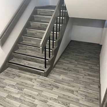 Stair refurbishment in Stockport