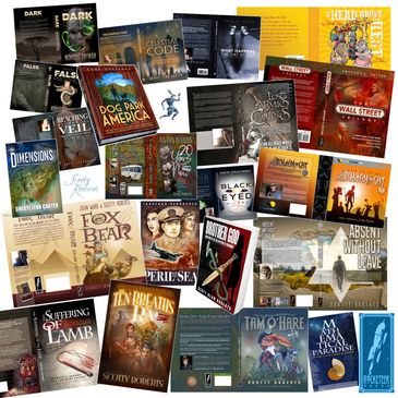 A collage of various book covers showcasing diverse genres and themes.