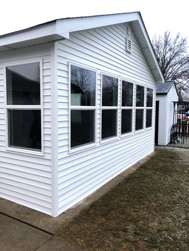 Sun room to match existing house