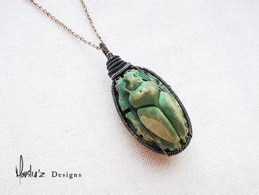 P574
Stone: Hand Carved Egyptian "SInai" Turquoise, Ancient Egypt Scarabe.
Price: Egp 2600