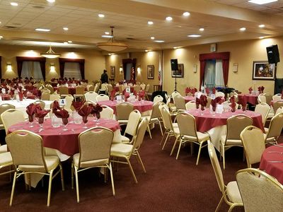 Banquet rooms available for 25-250 guests