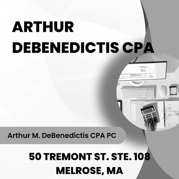 review card arthur debenedictis melrose ma white owl data accounting 