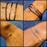 Star  Bracelet, Silver Bracelet,Layer Bracelett,Jewelry,