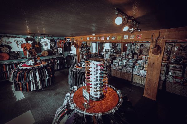 Overhead photo of the inside of Boulevard Trash.