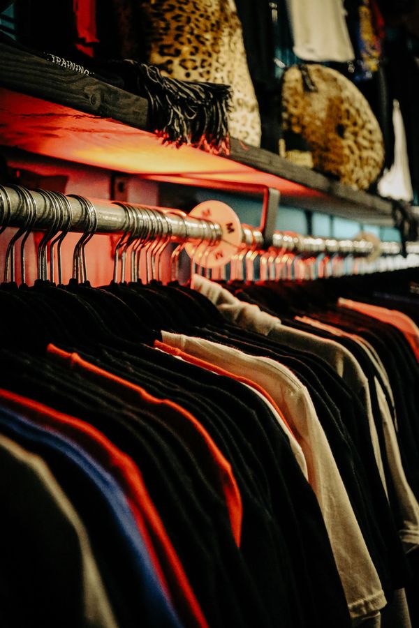 Punk clothing rack